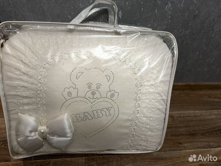 Балдахин, бортики, постельное белье