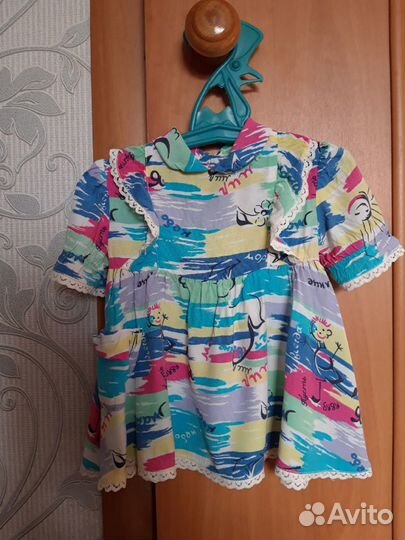 Детское платье винтаж СССР