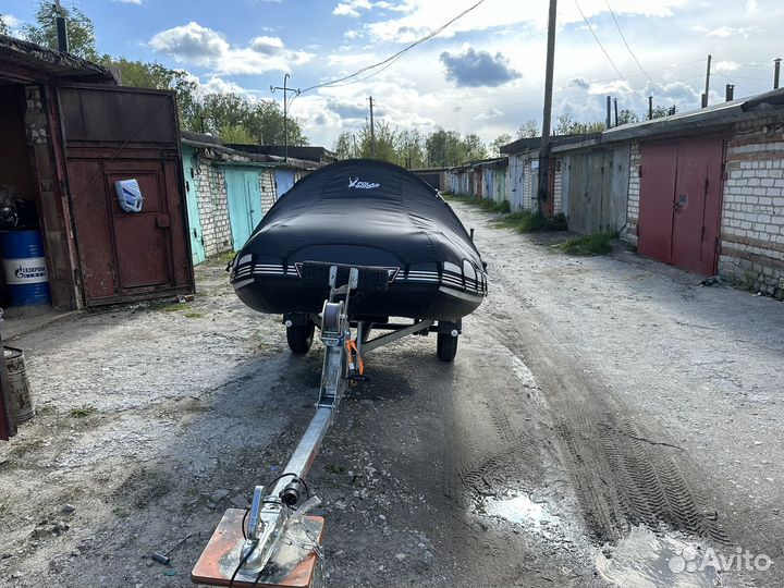 Лодка пвх с лодочным прицепом