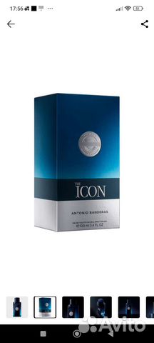 Мужская туалетная вода антонио бандерас the icon