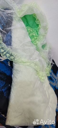 Конверт одеяло на выписку зимнее