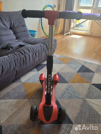 Самокат детский трехколесный бу