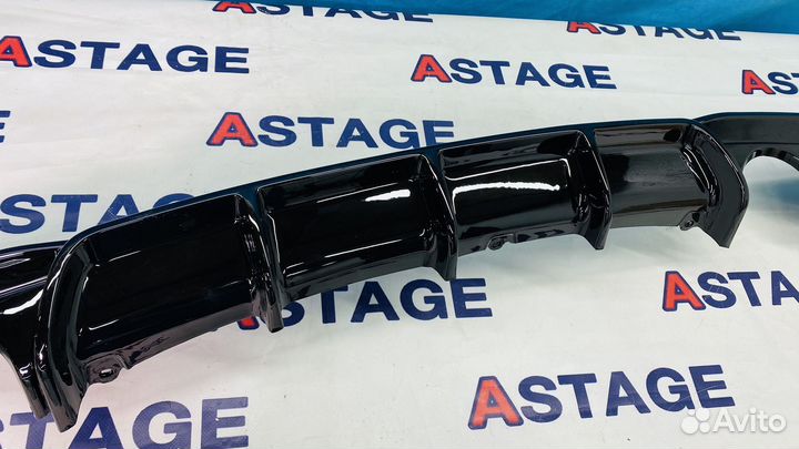 Диффузор BMW F30 1*1 M Performance глянец