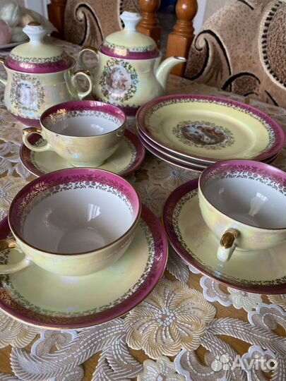 Чайно-Столовый сервиз новый гдр мадонна