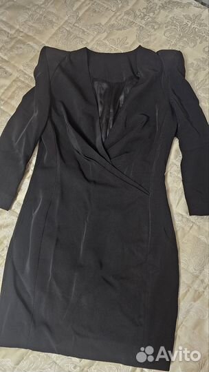 Платье чёрное