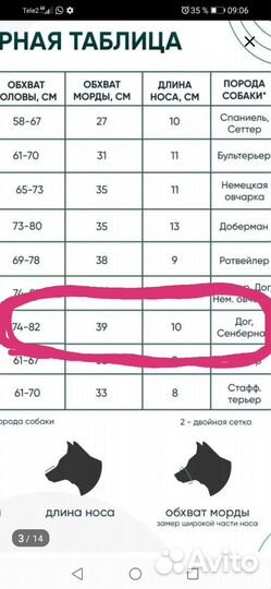 Намордник для собак