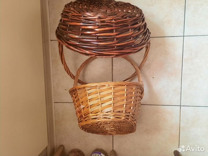 Корзина плетеная для фруктов или подарков бу
