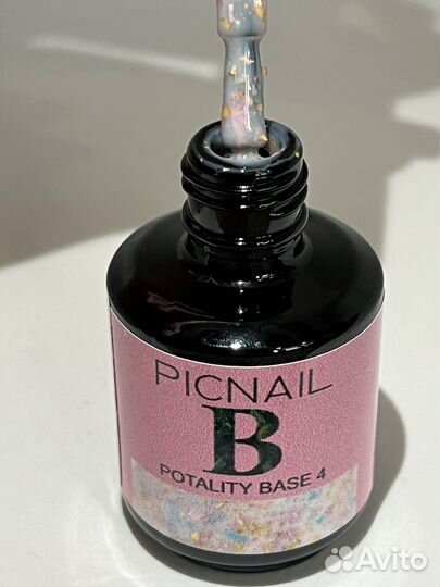 Комуфлирующая база с поталью picnail B