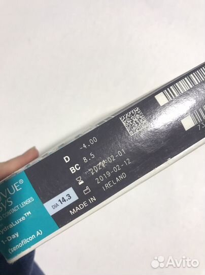 Линзы контактные acuvue oasys 1 day 90 шт