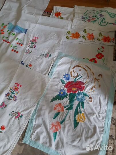 Вышивка салфетки,божник и всякое разное