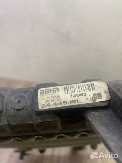 Радиатор двс Opel Corsa C Z12XEP