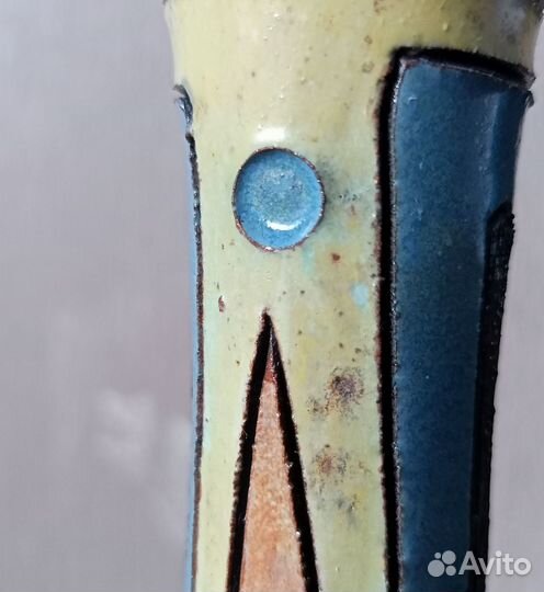 Ваза декоративная этностиль, ручная работа