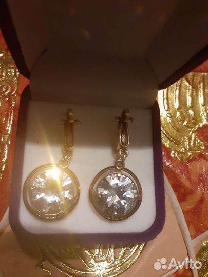 Серьги серебрянные СССР