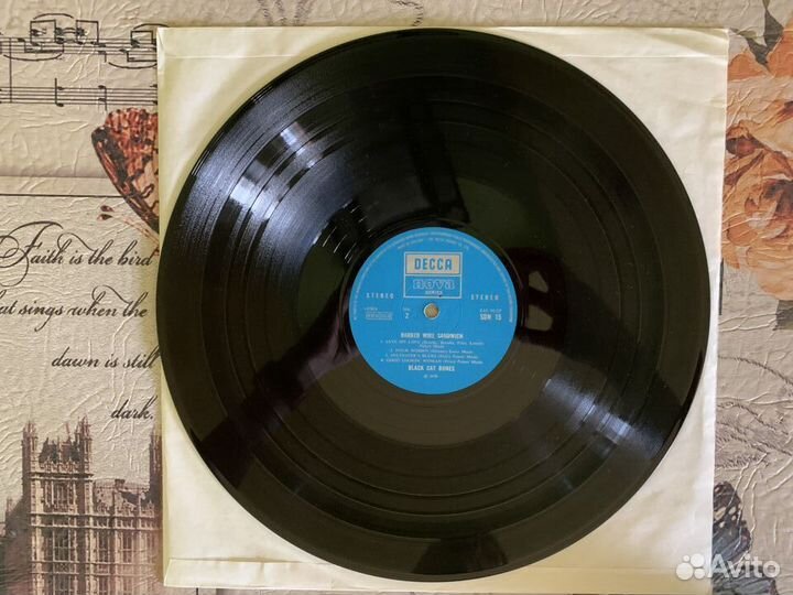 Black Cat Bones - Barbed Wire Sandwich, 1st LP, UK