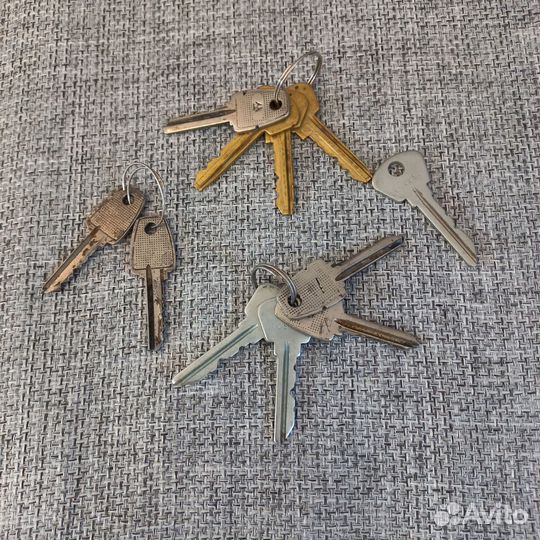 Ключи от дверного замка болванки