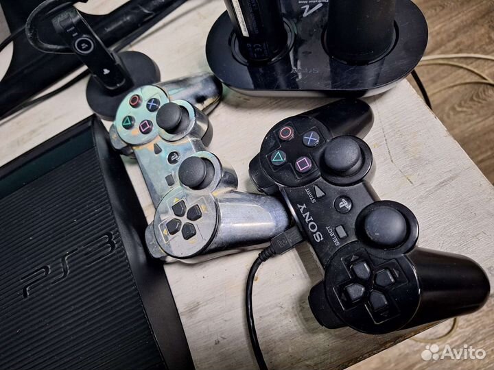 Sony PS3 super slim 500gb Move/stick/камера/клава