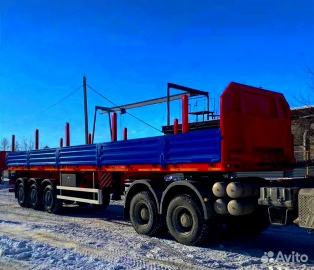 Полуприцеп бортовой Политранс ТСП 94171, 2023