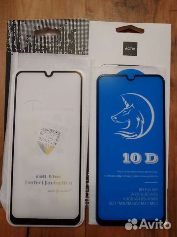 Защитное стекло для Samsung A50