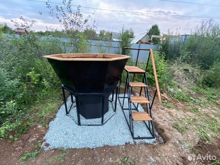 Банный чан гарантия доставка уличный