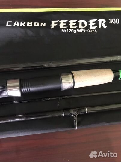 Фидер VitFishing карбон 50-120 гр. 3.0 м. Новый