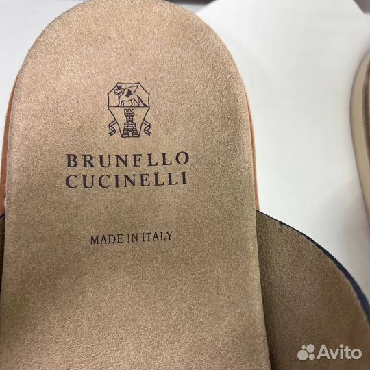 Brunello cucinelli Мужские Шлепанцы