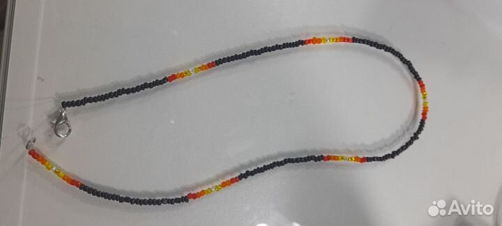 Чокер из бисера