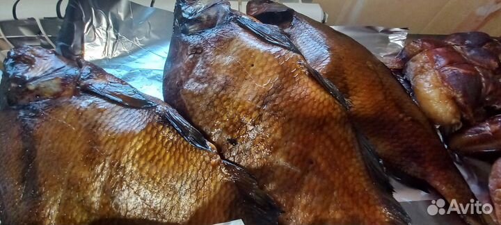 Лещ горячего копчения