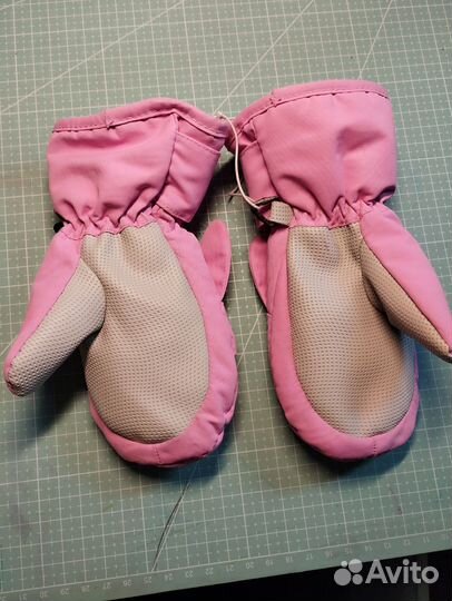 Варежки зимние детские 3-4 года