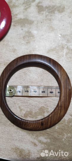 Деревянные кольца на руку