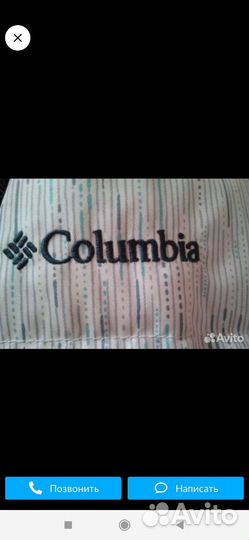 Пуховик columbia xs