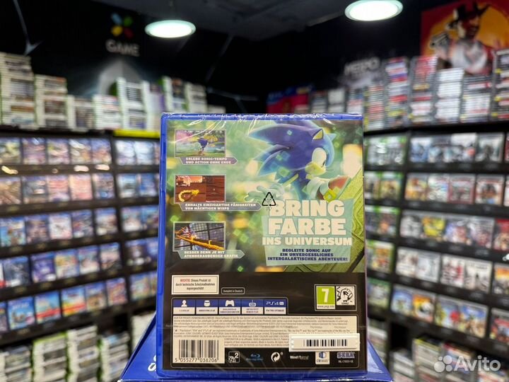 Игры для PS4: Sonic Colours Ultimate