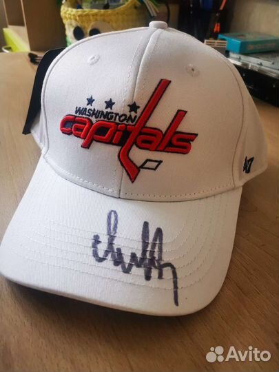 Бейсболка оригинал автограф овечкина