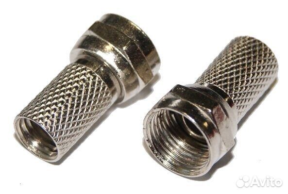 Разъем штекер F RG-6 (резьбовой)