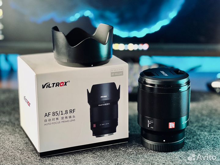 Объектив viltrox 85mm 1.8 RF для Canon