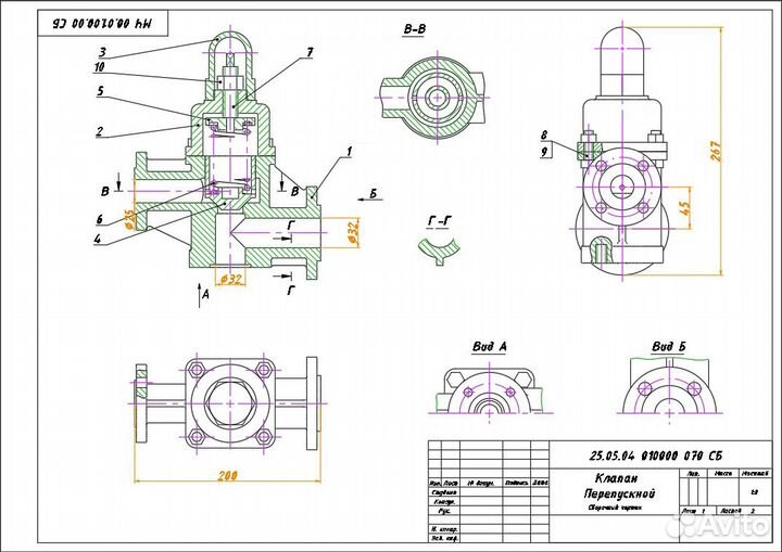 Чертежи в autocad и Revit