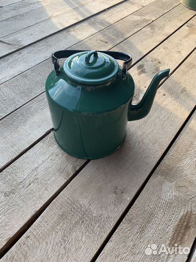 Чайник эмалированный СССР