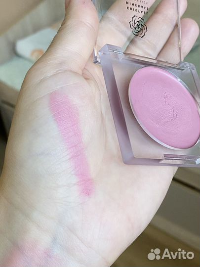 Kristall minerals кремовые румяна