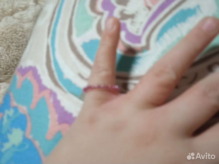 Кольцо из бисера