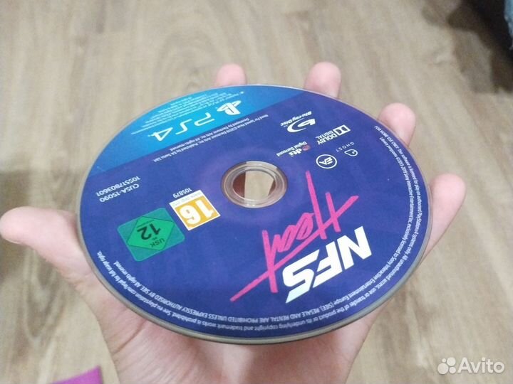Nfs heat ps4 диск