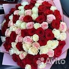 101 Роза Цветы Букеты 501 51 25 Роз Доставка