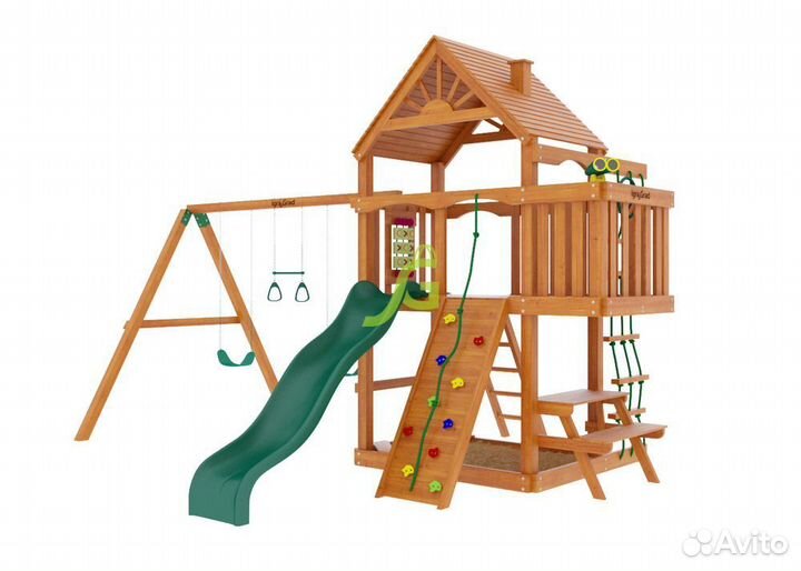 Игровая детская площадка Шато (Дерево)