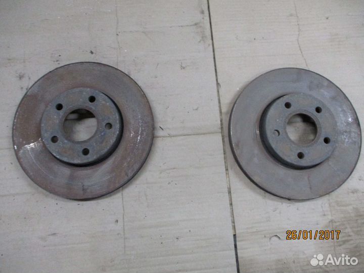 Тормозной диск передний Форд Фокус 2 хэтчбек