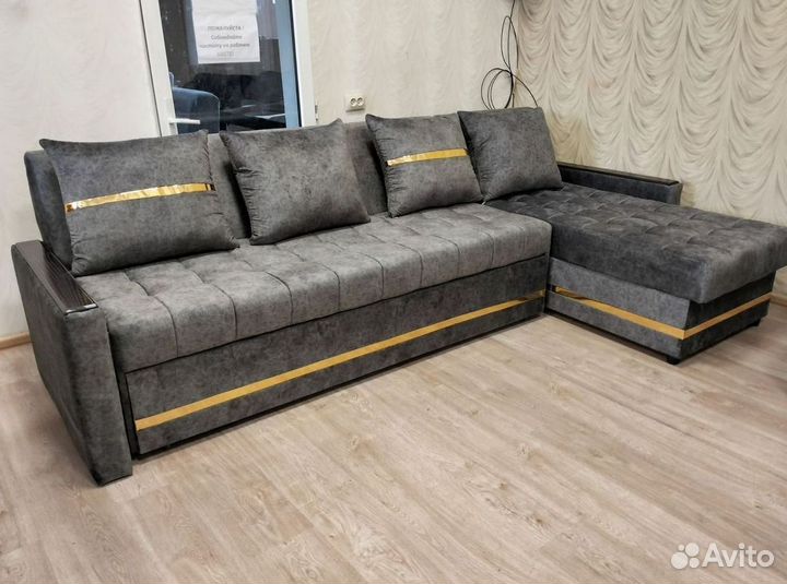 Угловой диван раскладной в наличии не б/у