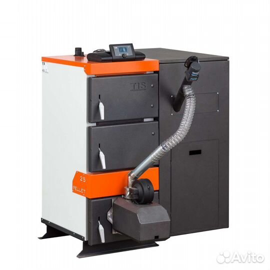 Котел таердотопливный пеллетный Pellet Tis