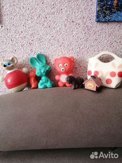 Игрушки дутыши СССР лот