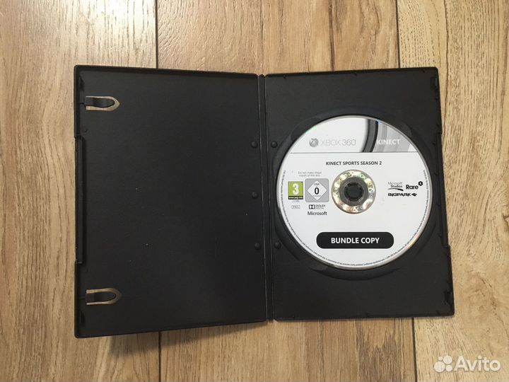 Цена за 2 игры Kinect xbox 360