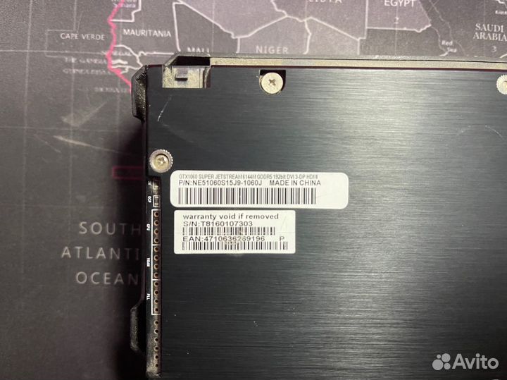 Видеокарта gtx 1060 6gb Palit Super Jetstream