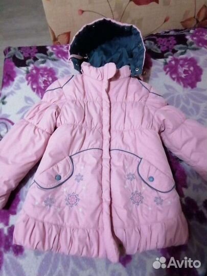 Костюм зимний на девочку 5-6 лет
