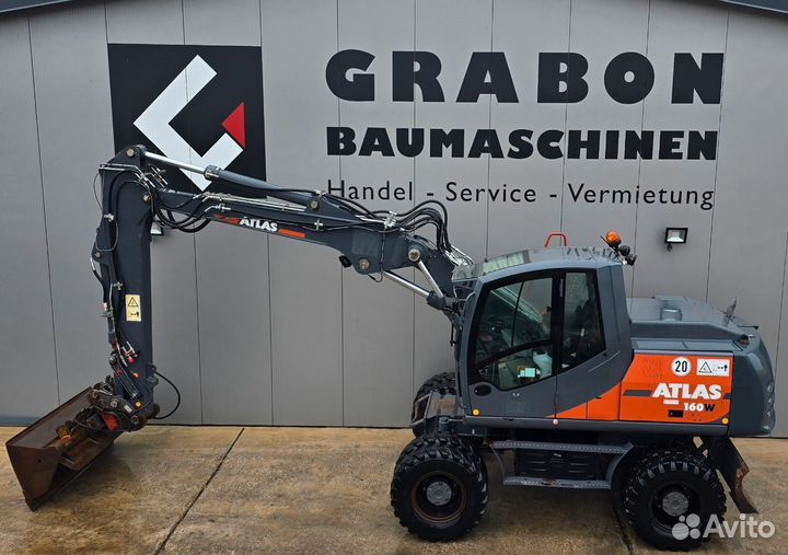 Колёсный экскаватор ATLAS 160 W, 2010