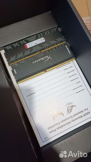 Сборка 8700k asus ROG maximus X hero 16gb Озу